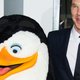 Illustration for article titled Here Is Benedict Cumberbatch With a Giant Penguin